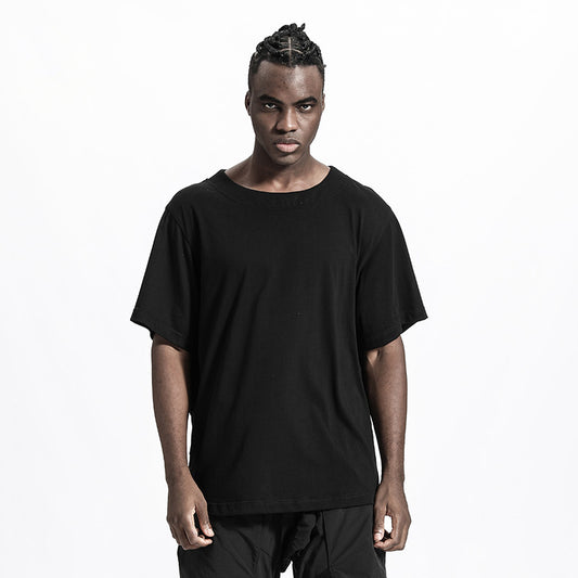 Patchwork panel Warrior T-Shirts With Durable Ripstop For men