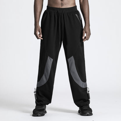 Minimalist Warrior Sweatpants With Adjustable Drawstring For men