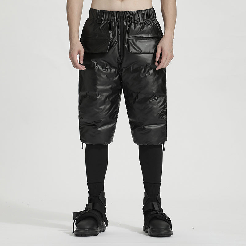 Streetwear Warrior Fleece / Cotton Pants With Elastic Waistband For men