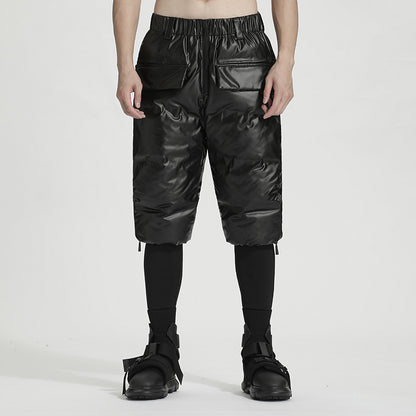 Streetwear Warrior Fleece / Cotton Pants With Elastic Waistband For men