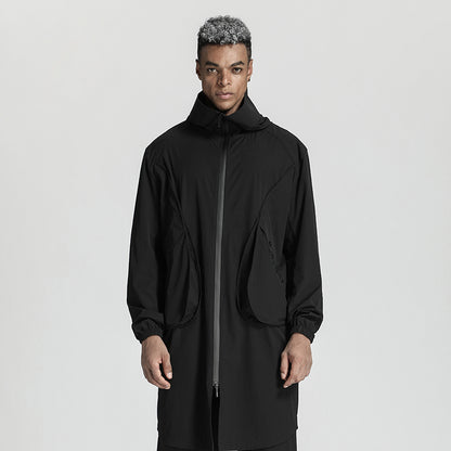 Retro/Vintage Warrior Coats With Windproof For men