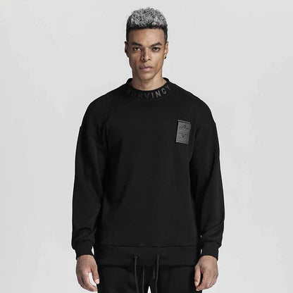Loose/Relaxed Fit Warrior Hoodies & Sweatshirts With Multi-Pocket Design For men