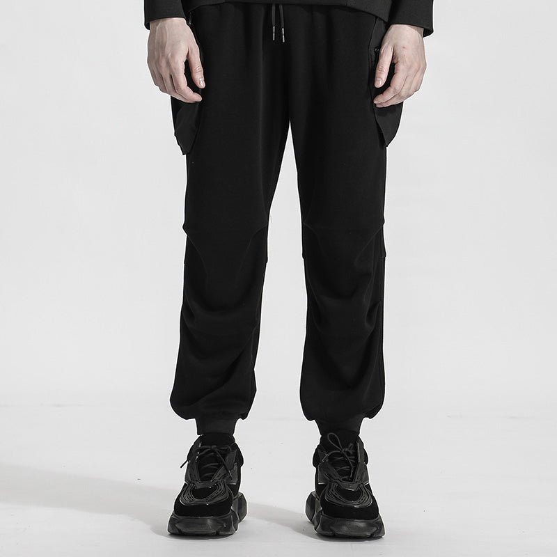 Minimalist Warrior Sweatpants With Elastic Waistband For men