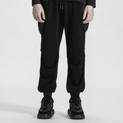 Minimalist Warrior Sweatpants With Elastic Waistband For men