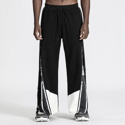 Avant-Garde Warrior Sweatpants With Adjustable Drawstring For men