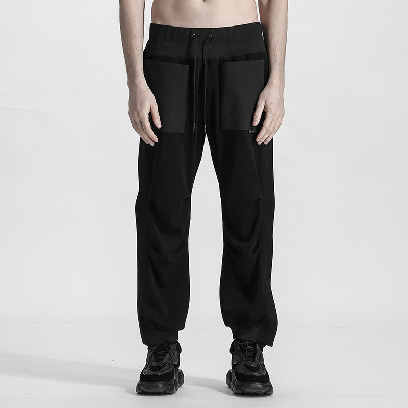 Minimalist Warrior Sweatpants With Elastic Waistband For men