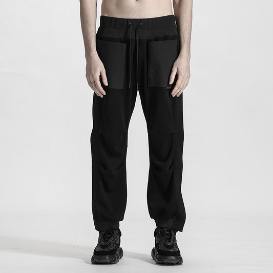 Minimalist Warrior Sweatpants With Elastic Waistband For men