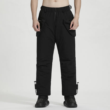 Loose/Relaxed Fit Warrior Fleece / Cotton Pants With Durable Ripstop For men