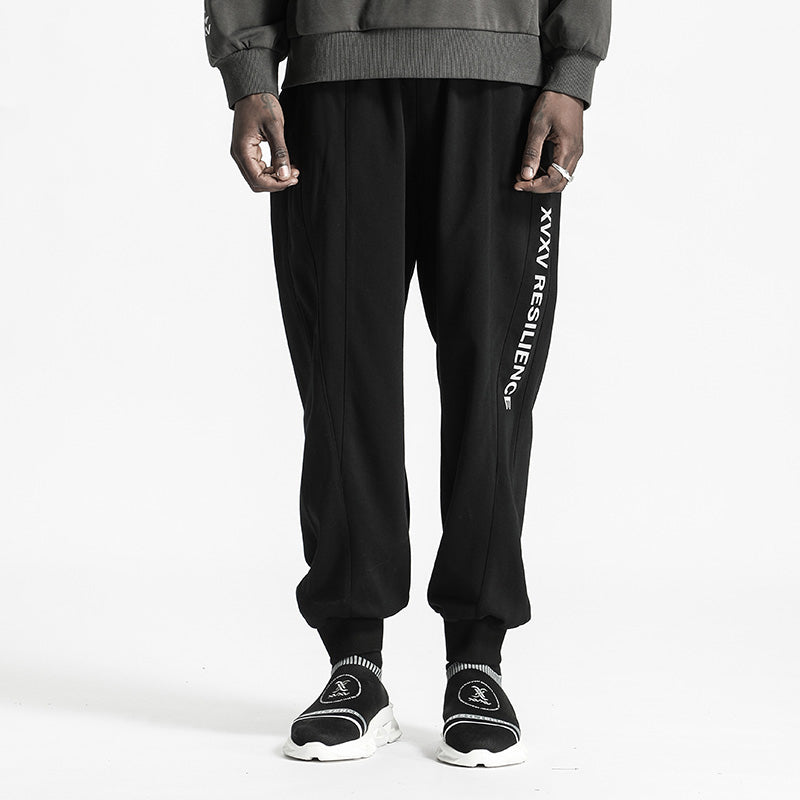 Minimalist Warrior Sweatpants With Elastic Waistband For men