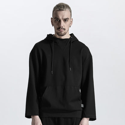 Avant-Garde Warrior Hoodies & Sweatshirts With Ribbed Cuffs/Hem For men