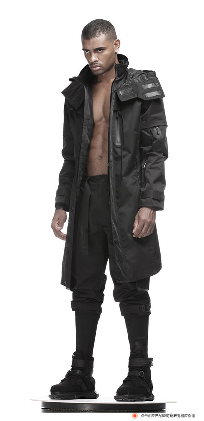 Longline Warrior Coats With Windproof For men