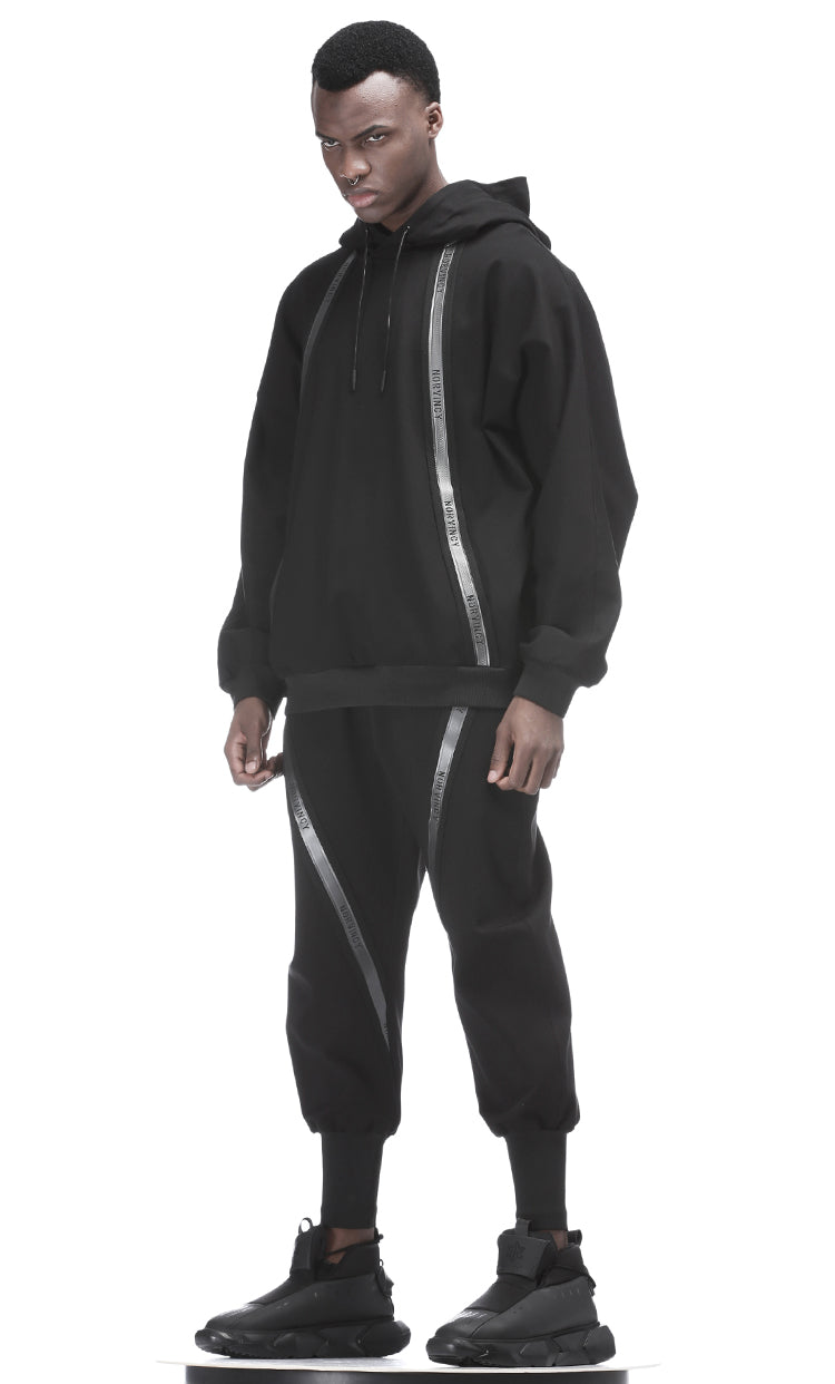 Streetwear Warrior Sweatpants With Elastic Waistband For men