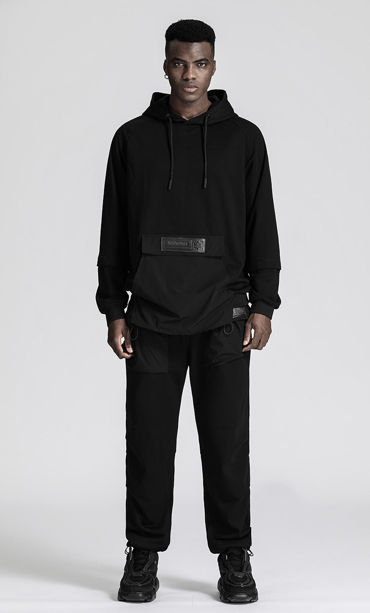 Minimalist Warrior Sweatpants With Adjustable Drawstring For men