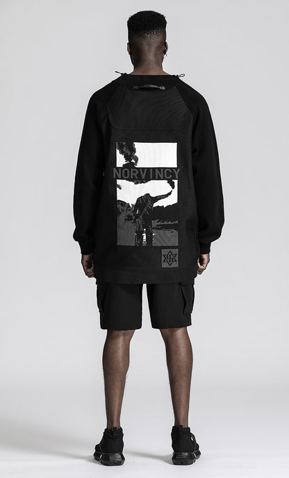 Avant-Garde Warrior Knitwear With Durable Ripstop For men