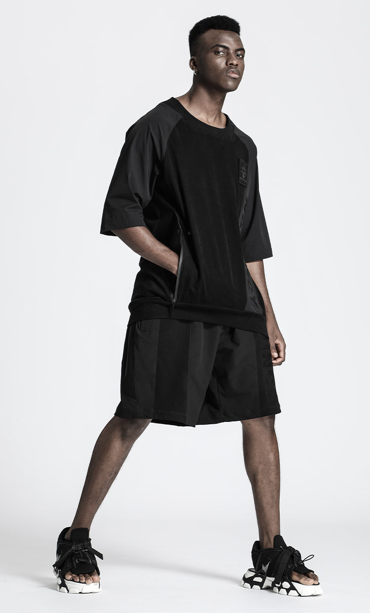 Outdoor Tech Warrior Shorts With Elastic Waistband For men