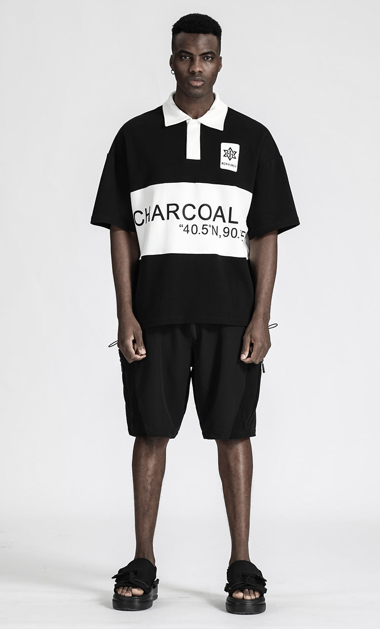 Patchwork panel Warrior T-Shirts With Durable Ripstop For men