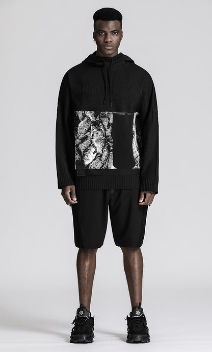Avant-Garde Warrior Knitwear With Durable Ripstop For men