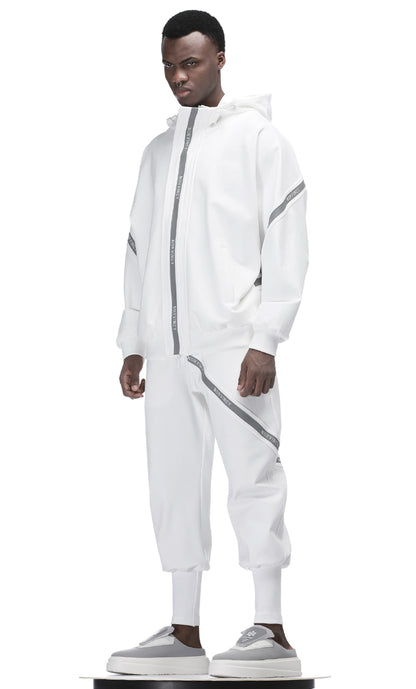 Streetwear Warrior Sweatpants With Elastic Waistband For men