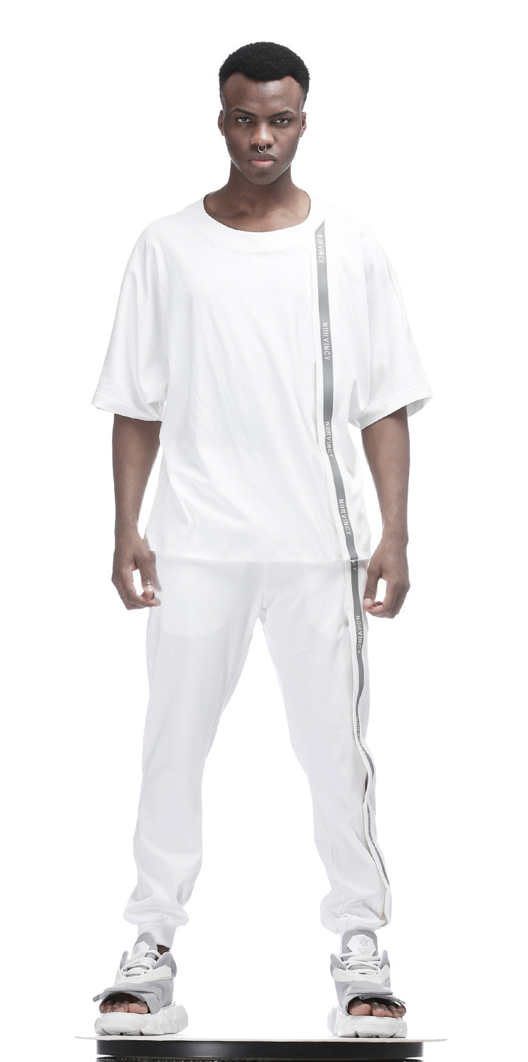 Streetwear Warrior joggers With Elastic Waistband For men