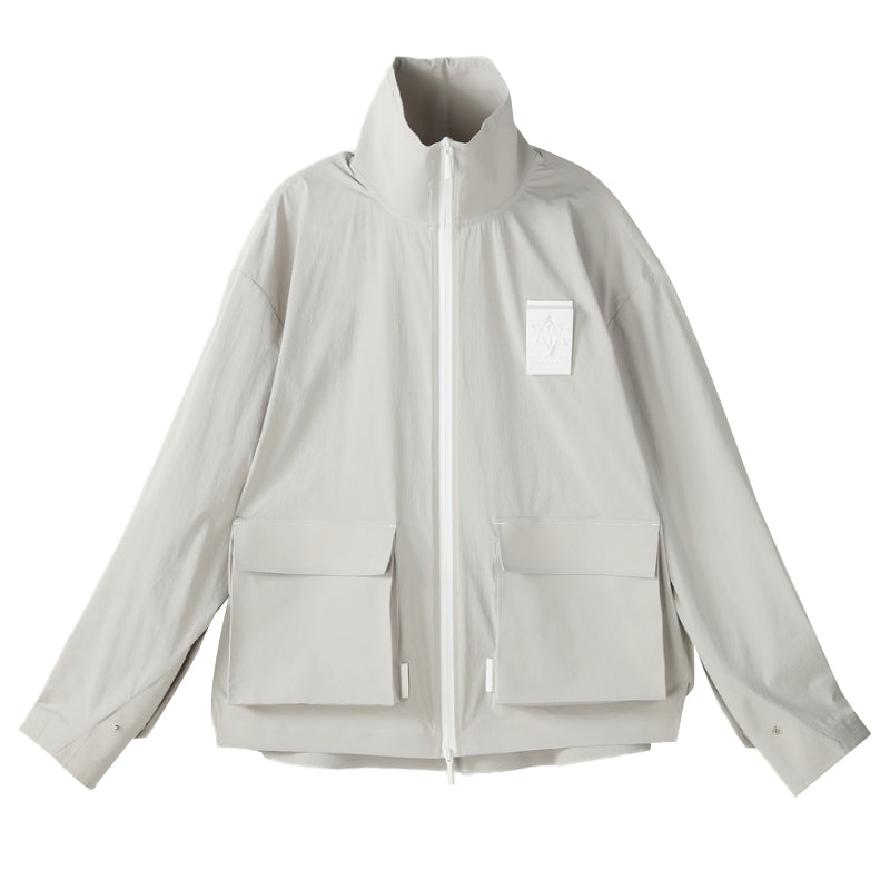 Utilitarian Warrior Jackets With Multi-Pocket Design For men