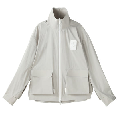 Utilitarian Warrior Jackets With Multi-Pocket Design For men