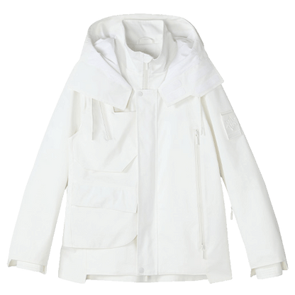 Avant-Garde Warrior Windbreakers With Adjustable Drawstring For men