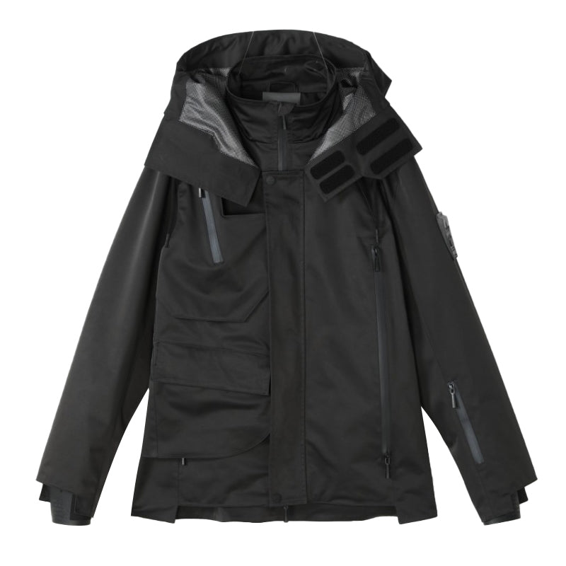 Avant-Garde Warrior Windbreakers With Adjustable Drawstring For men