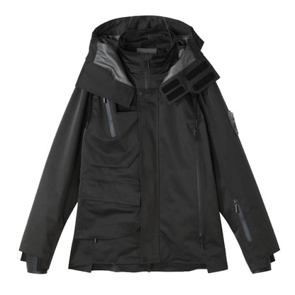 Avant-Garde Warrior Windbreakers With Adjustable Drawstring For men