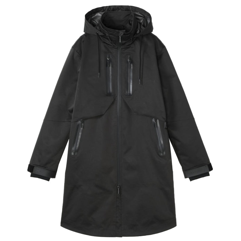 Futuristic Design Warrior Coats With Adjustable Drawstring For men