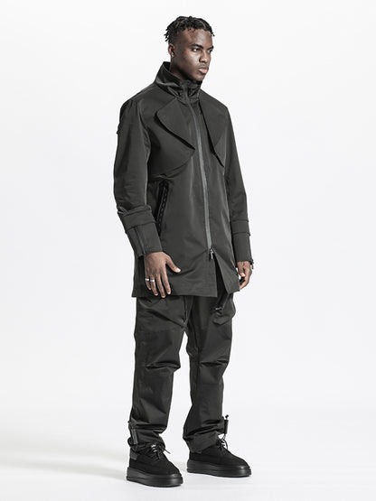 Cyberpunk Aesthetic Warrior Coats With Water-Resistant For men