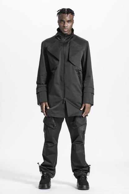 Cyberpunk Aesthetic Warrior Coats With Water-Resistant For men