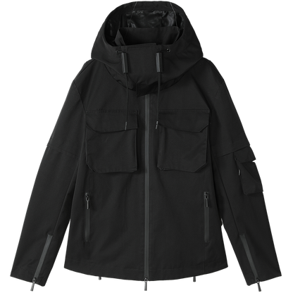Utilitarian Warrior Jackets With Two-Way Zipper For men