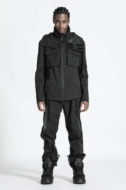 Utilitarian Warrior Jackets With Two-Way Zipper For men