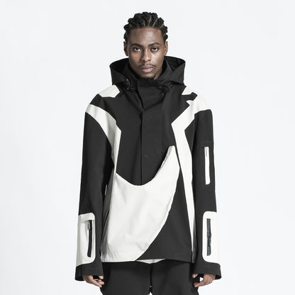 Cyberpunk Aesthetic Warrior Windbreakers With Windproof For men
