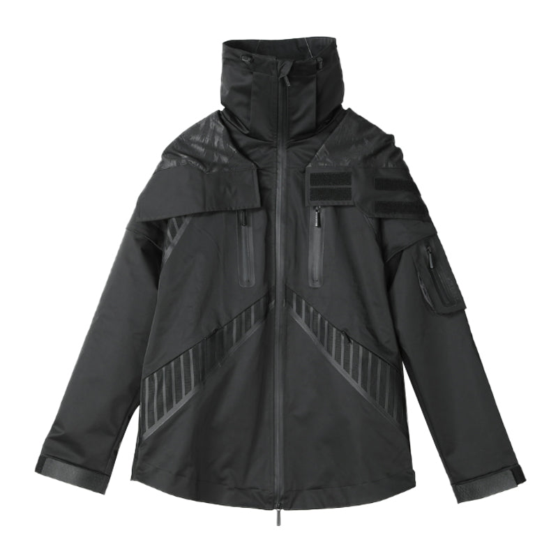 Futuristic Design Warrior Windbreakers With Multi-Pocket Design For men