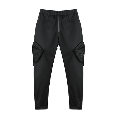 Utilitarian Warrior Cargo Pants With Multi-Pocket Design For men
