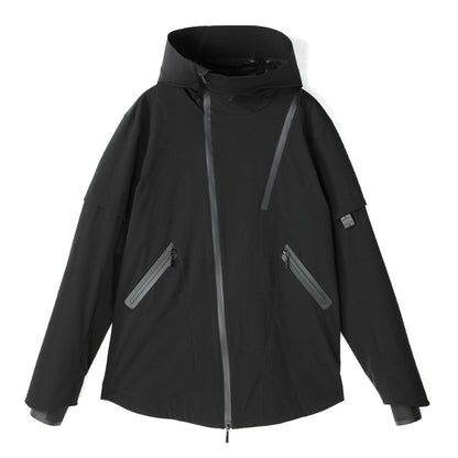 Minimalist Warrior Windbreakers With Two-Way Zipper For men