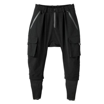 Utilitarian Warrior Cargo Pants With Multi-Pocket Design For men