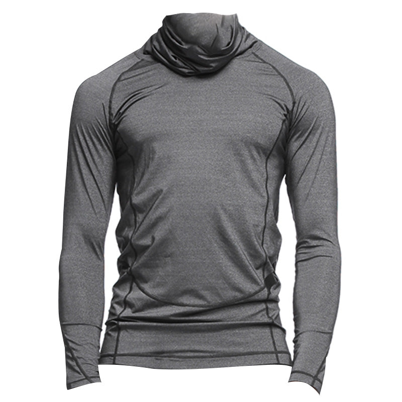 Slim Fit Warrior Base Layer Tops With Quick-Dry Fabric For men
