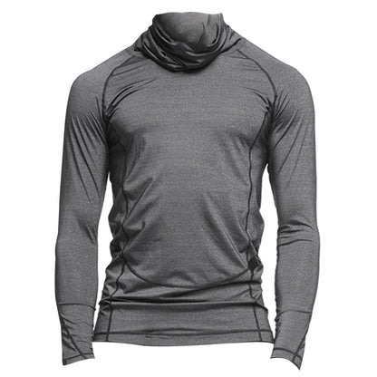 Slim Fit Warrior Base Layer Tops With Quick-Dry Fabric For men