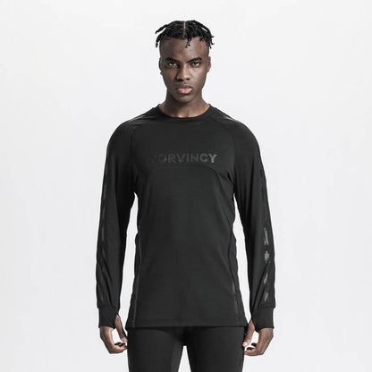 Slim Fit Warrior Base Layer Tops With Quick-Dry Fabric For men