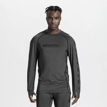 Slim Fit Warrior Base Layer Tops With Quick-Dry Fabric For men
