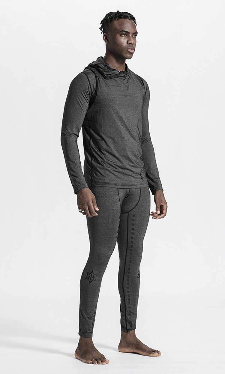 Slim Fit Warrior Base Layer Tops With Quick-Dry Fabric For men