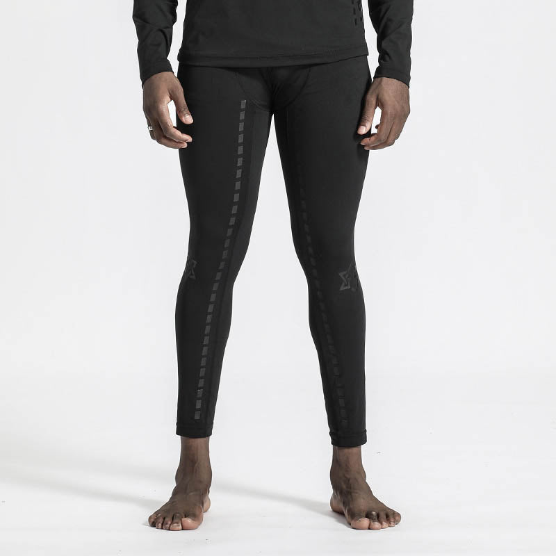 Slim Fit Warrior Base Layer Pants (Leggings) With Elastic Waistband For men