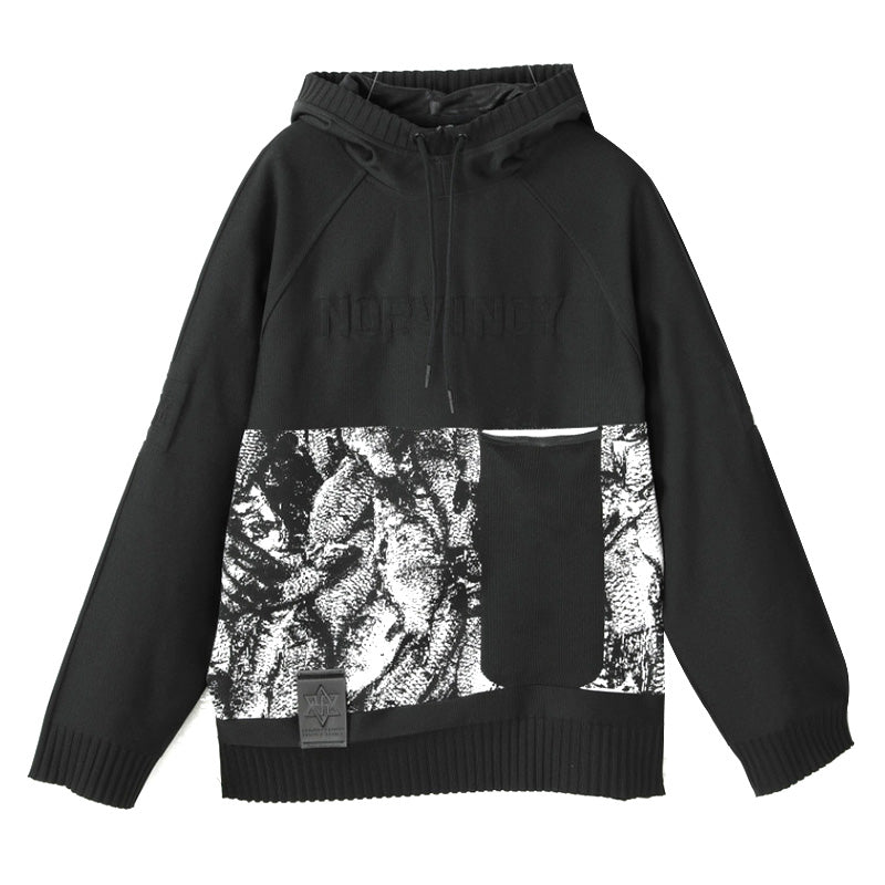 Avant-Garde Warrior Knitwear With Durable Ripstop For men