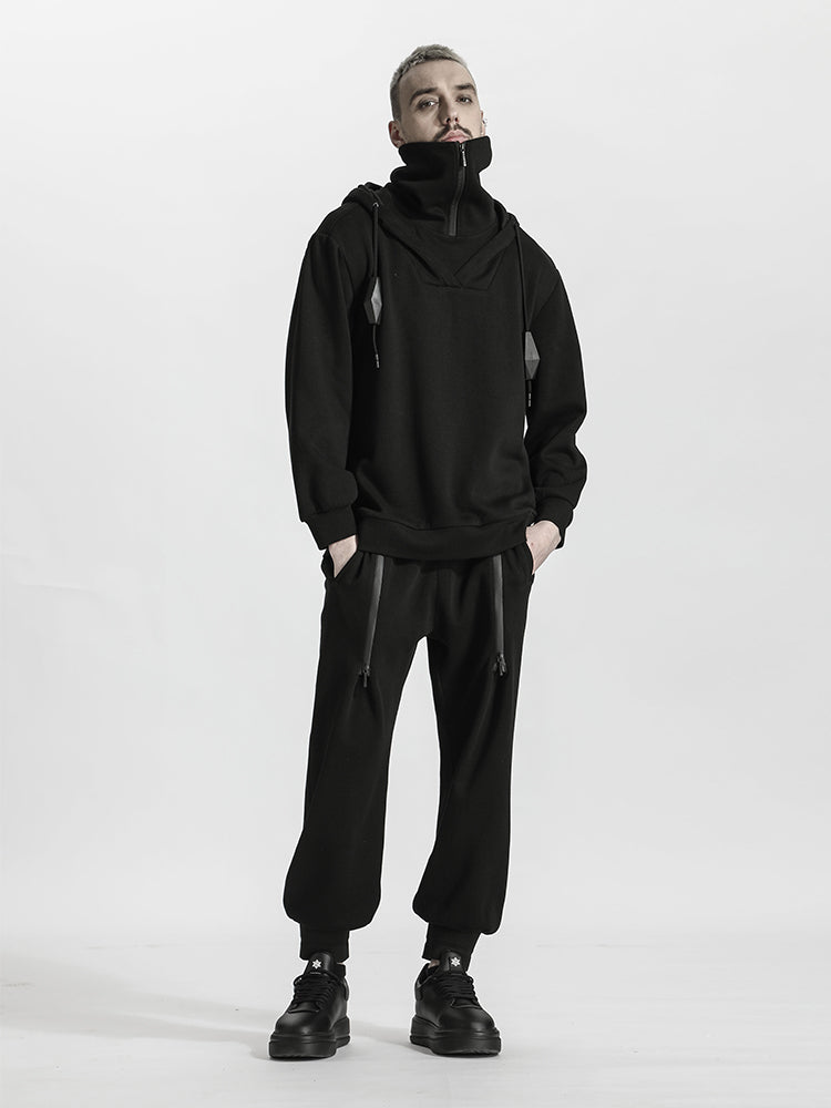 Avant-Garde Warrior Hoodies & Sweatshirts With Adjustable Drawstring For men