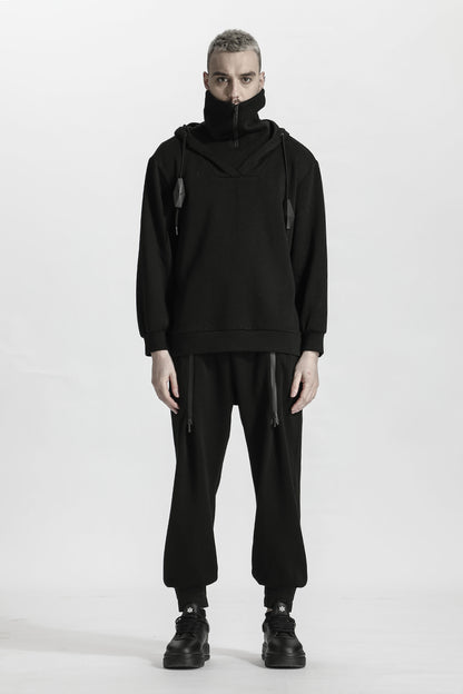 Avant-Garde Warrior Hoodies & Sweatshirts With Adjustable Drawstring For men