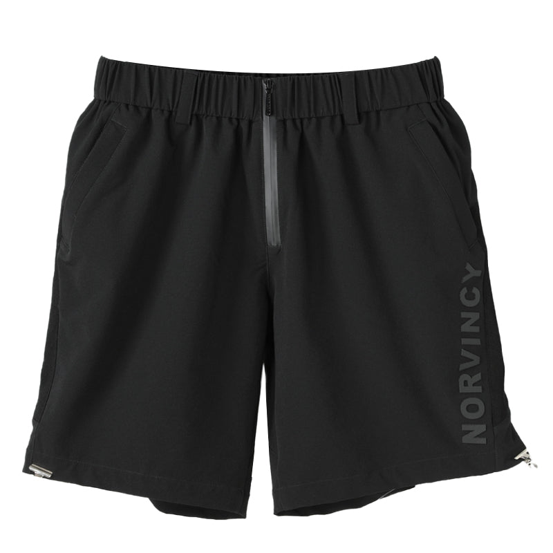 Minimalist Warrior Shorts With Elastic Waistband For men
