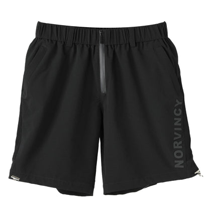 Minimalist Warrior Shorts With Elastic Waistband For men