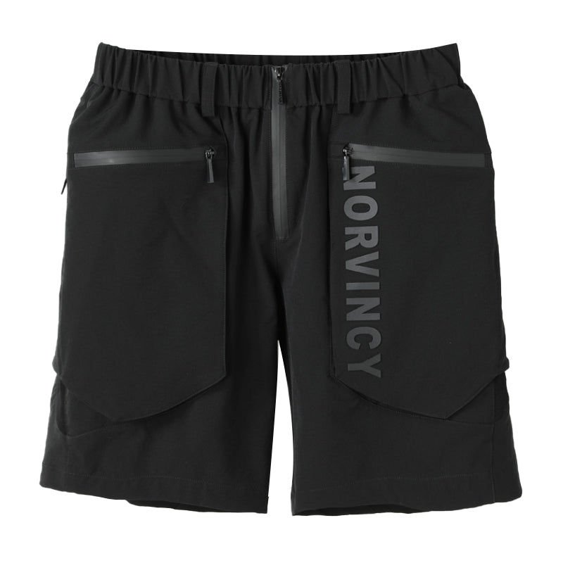 Utilitarian Warrior Shorts With Multi-Pocket Design For men